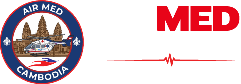 Air Med Cambodia Logo Footer